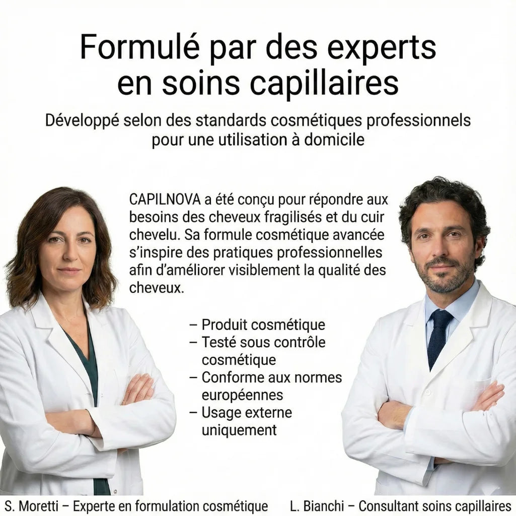 CAPILNOVA Homme – Le shampooing qui redonne vie à vos cheveux :