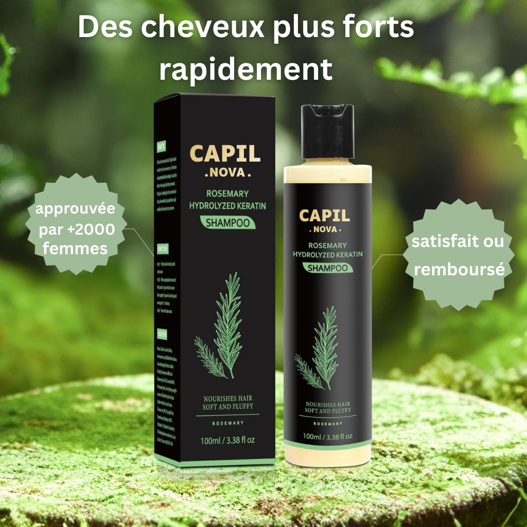 CAPILNOVA – Le shampooing qui redonne vie à vos cheveux :